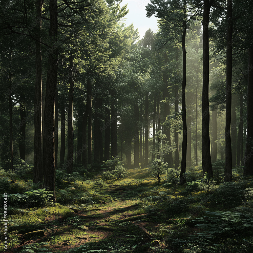 Fototapeta premium path in the forest