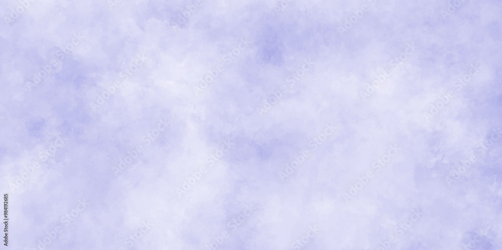 Abstract design with sky blue cloud background smooth light sky blue, pink and purple shades aquarelle background sky color painting design	
