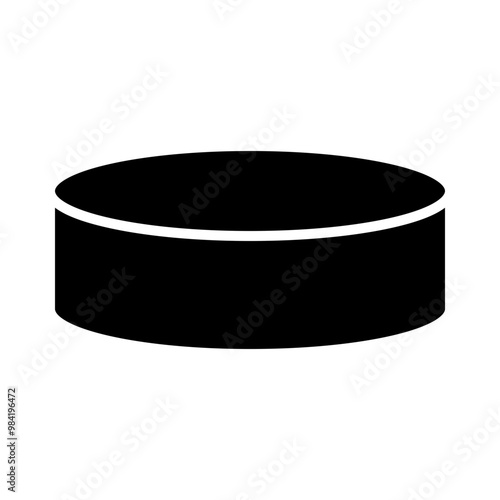 Hockey Puck glyph icon