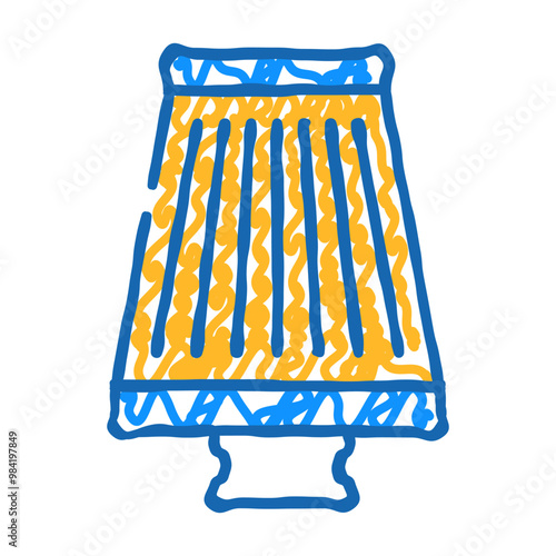 filter air cleaner accessory doodle icon sketch vector. filter air cleaner accessory sign. isolated symbol illustration
