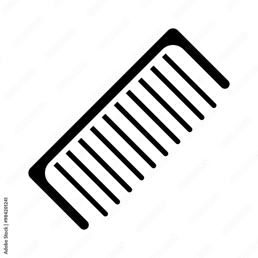 Comb glyph icon Comb glyph icon