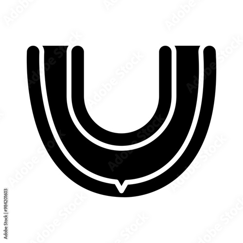 Mouth Guard glyph icon