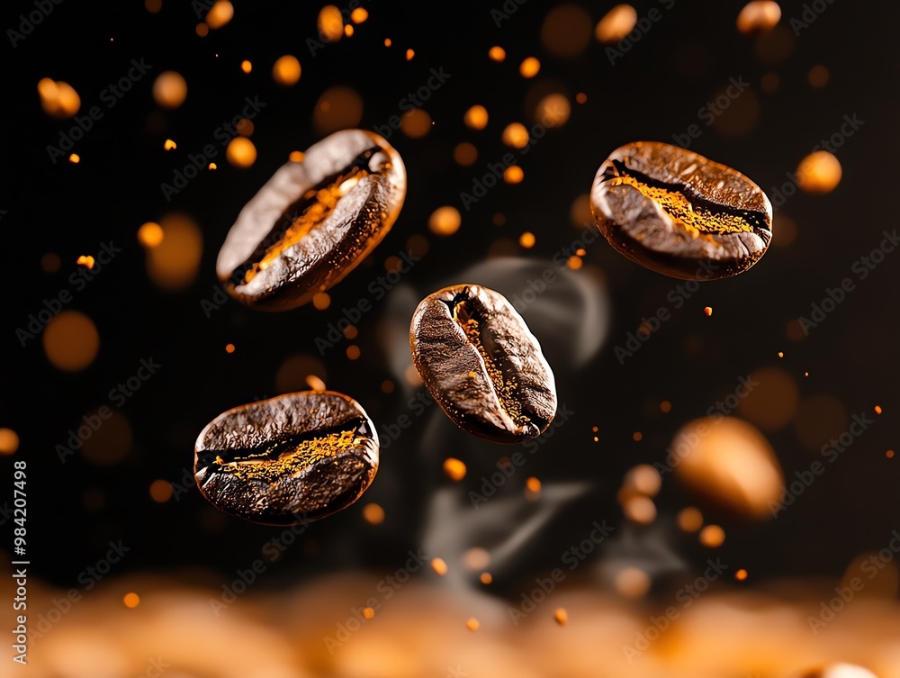Kopi luwak Indonesia coffee beans passed through a civets digestive tract in Bali Kopi luwak Indonesia coffee beans passed through a civets digestive tract in Bali