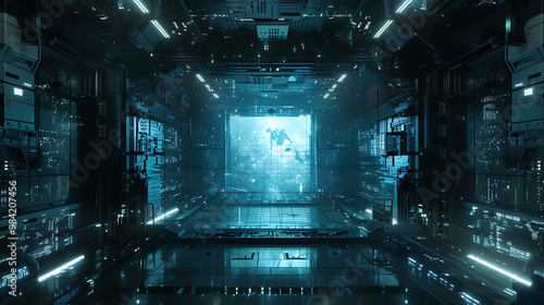 Fototapeta Naklejka Na Ścianę i Meble -  future spacecraft