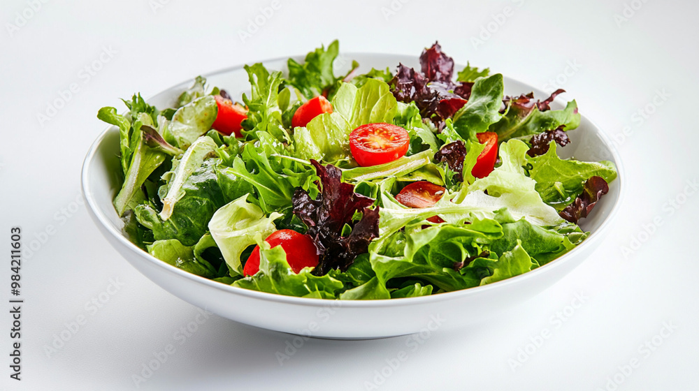 Salad on dish Salad on dish