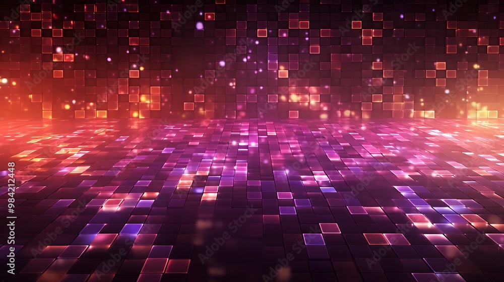 Obraz premium Hi-tech digital large space Technology abstract background
