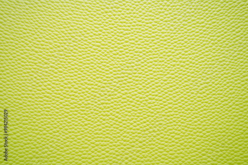 Lime Green Grain Leather Texture. Background.