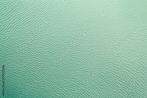 Mint Green Grain Leather Texture. Background.