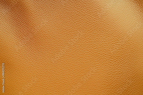 Natural Brown Grain Leather Texture. Background.