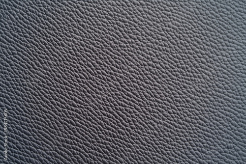 Steel Gray Grain Leather Texture. Background.