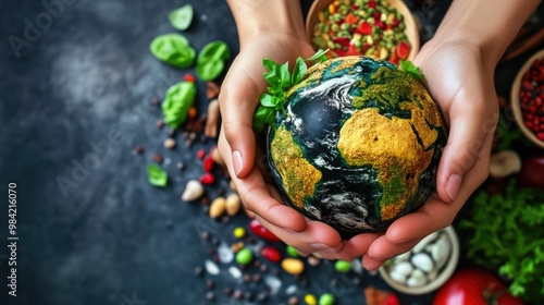 Fototapeta Naklejka Na Ścianę i Meble -  Plant-Based Delights for World Vegan Day