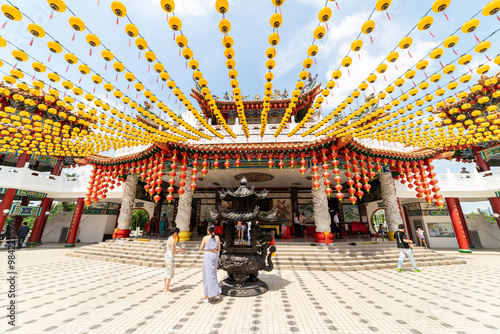 Photography Thean Hou Temple. Kuala Lumpur, Malaysia