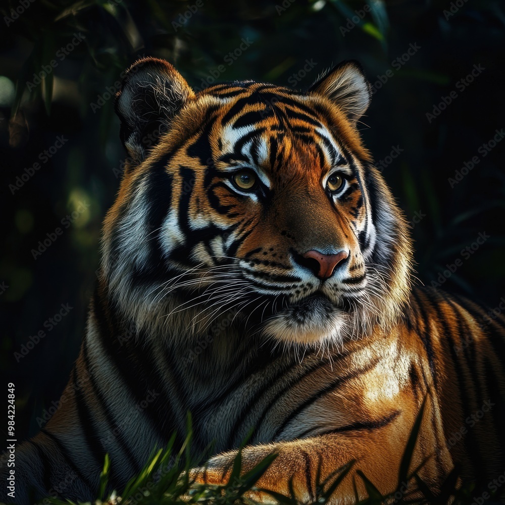 Fototapeta premium Tiger Portrait.