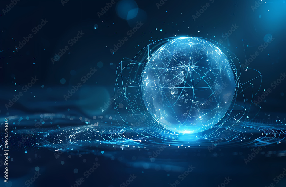 Fototapeta premium Technology Background