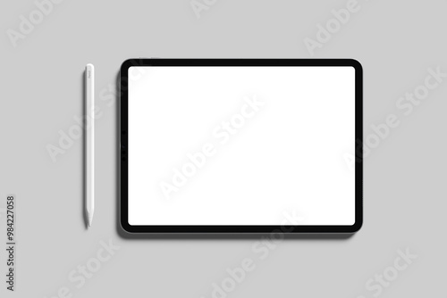 Tablet Screen Blank Mockup