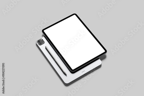 Tablet Screen Blank Mockup