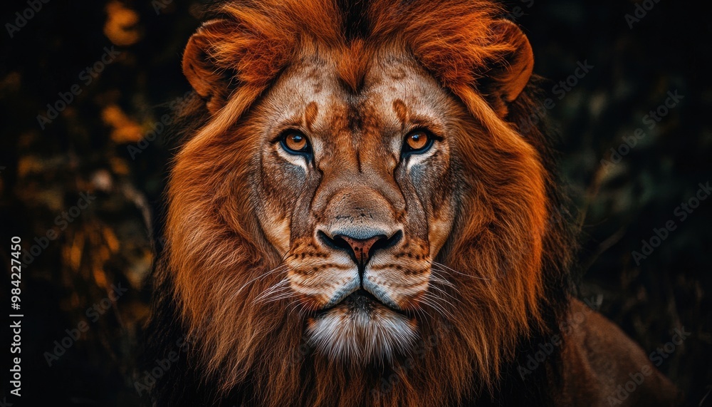 Lion Closeup. Lion Closeup.