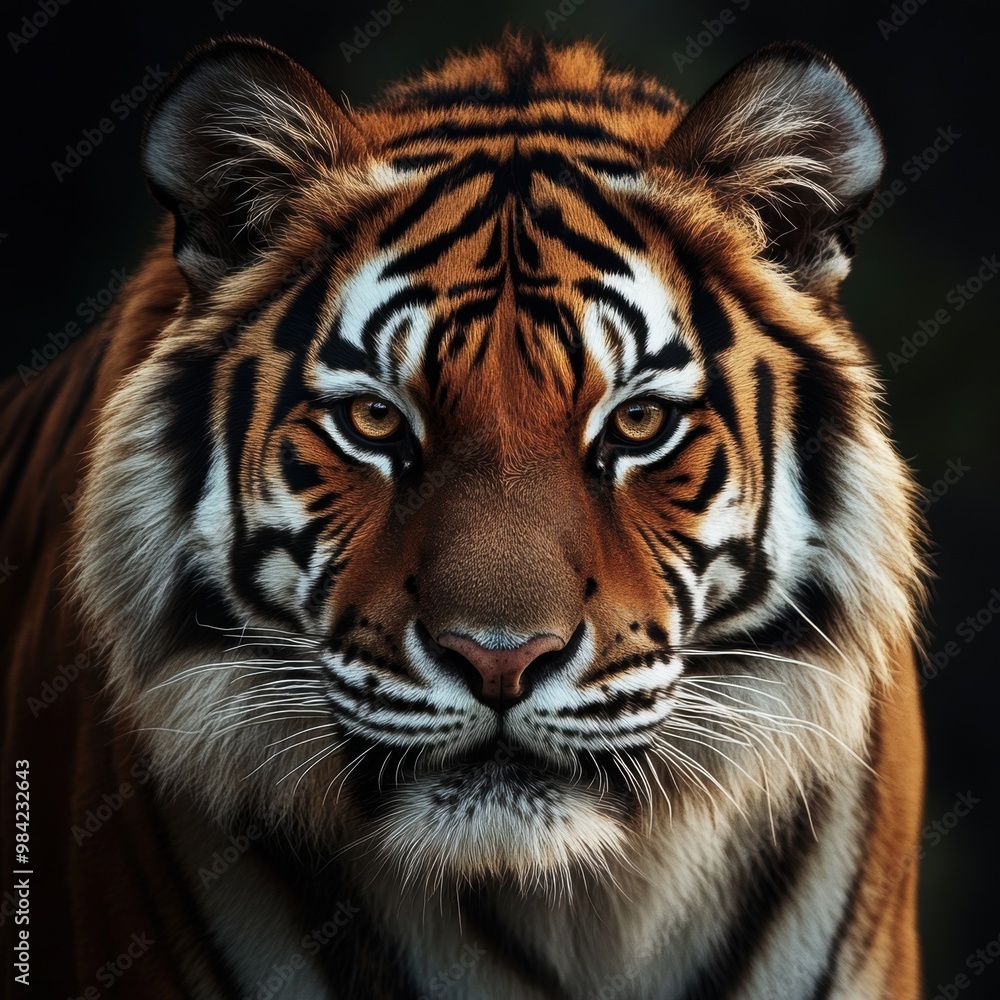 Obraz premium Tiger Close-up.