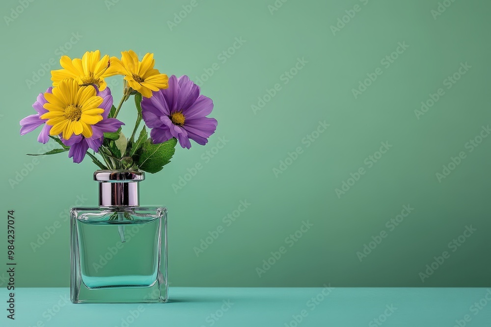Wabi-sabi floral arrangement. Beautiful simple AI generated image Wabi-sabi floral arrangement. Beautiful simple AI generated image