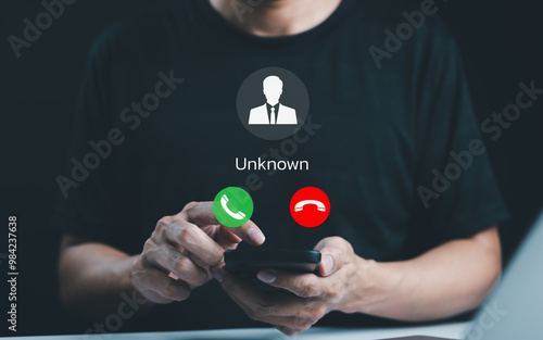 Foto Fraud and phishing concept