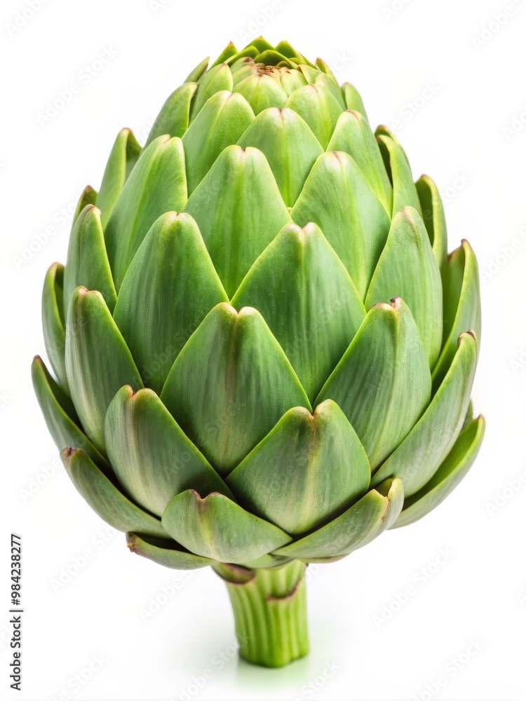 Fototapeta premium Artichoke Isolated on White Background
