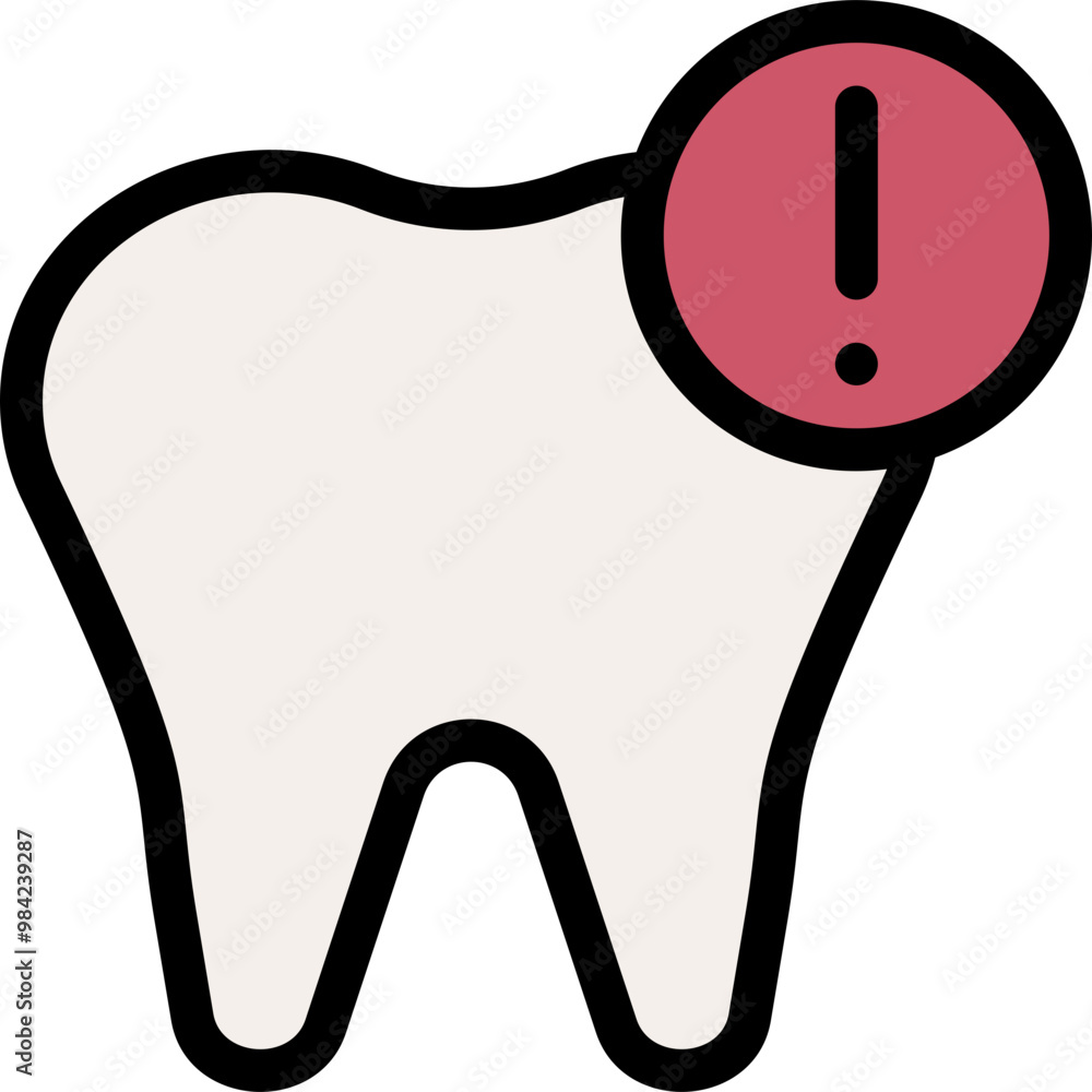 Vector Icon Dental Caries, Teeth, Dentist, Dental Care, Dentist Vector Icon Dental Caries, Teeth, Dentist, Dental Care, Dentist
