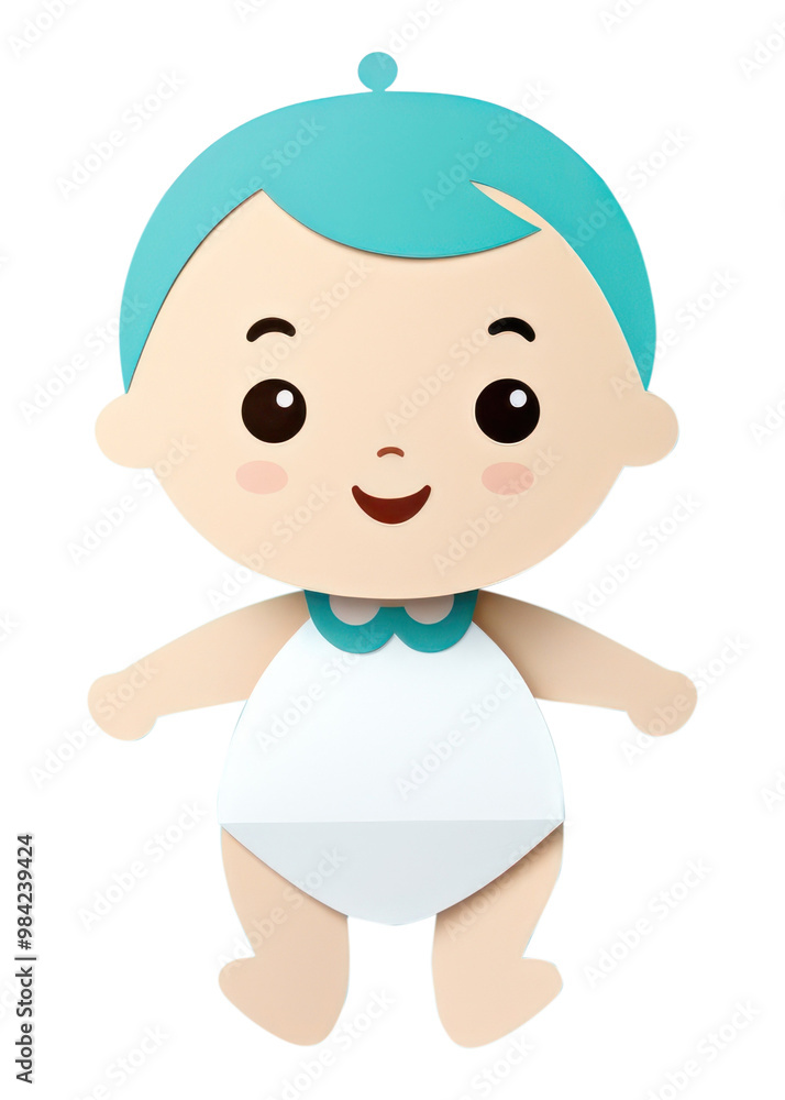 PNG Baby cute toy white background. PNG Baby cute toy white background.