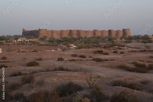 DERAWAR FORT, PAKISTAN , Clay bricks fort