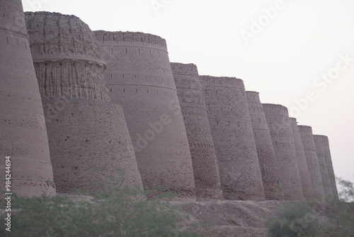 DERAWAR FORT, PAKISTAN , Clay bricks fort