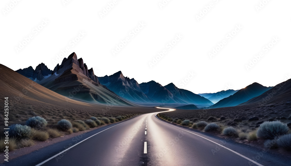 valley leading road glowing milky way mountain distance milky way star road lactic way mountain landscape night sky star space midnight sun nature highway astro galaxy nightscape asphalt lactic book