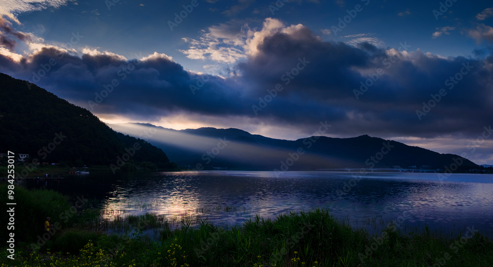 Fototapeta premium 光の筋