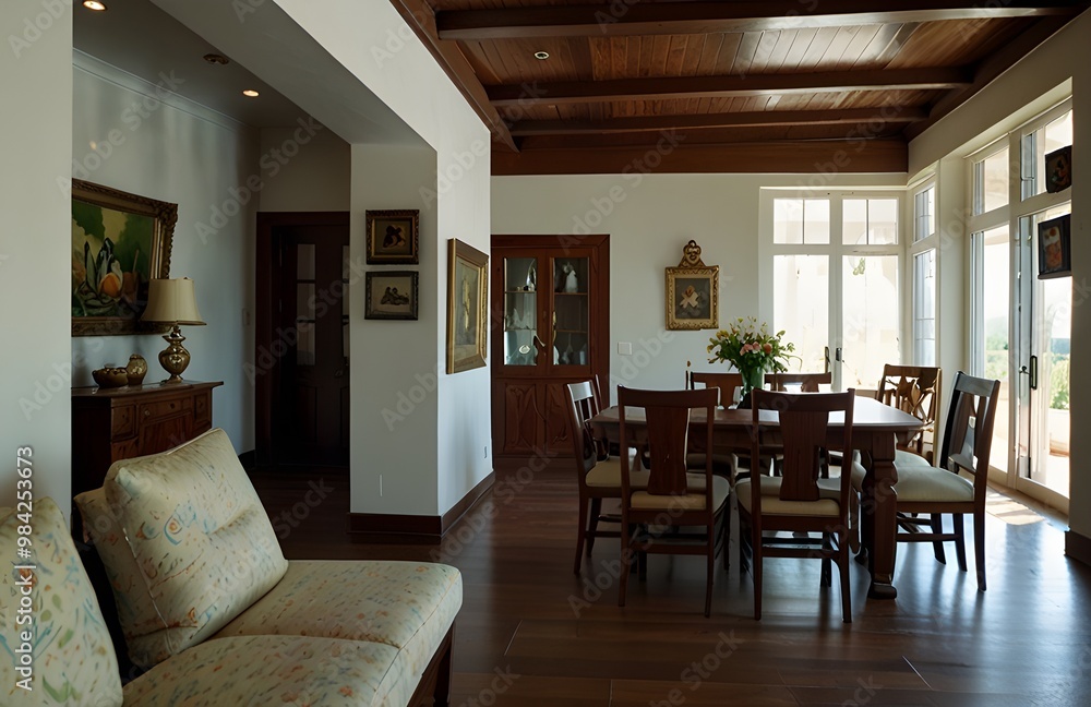 The new house features a stunning interior design, captured in crisp 4K detail. The new house features a stunning interior design, captured in crisp 4K detail.