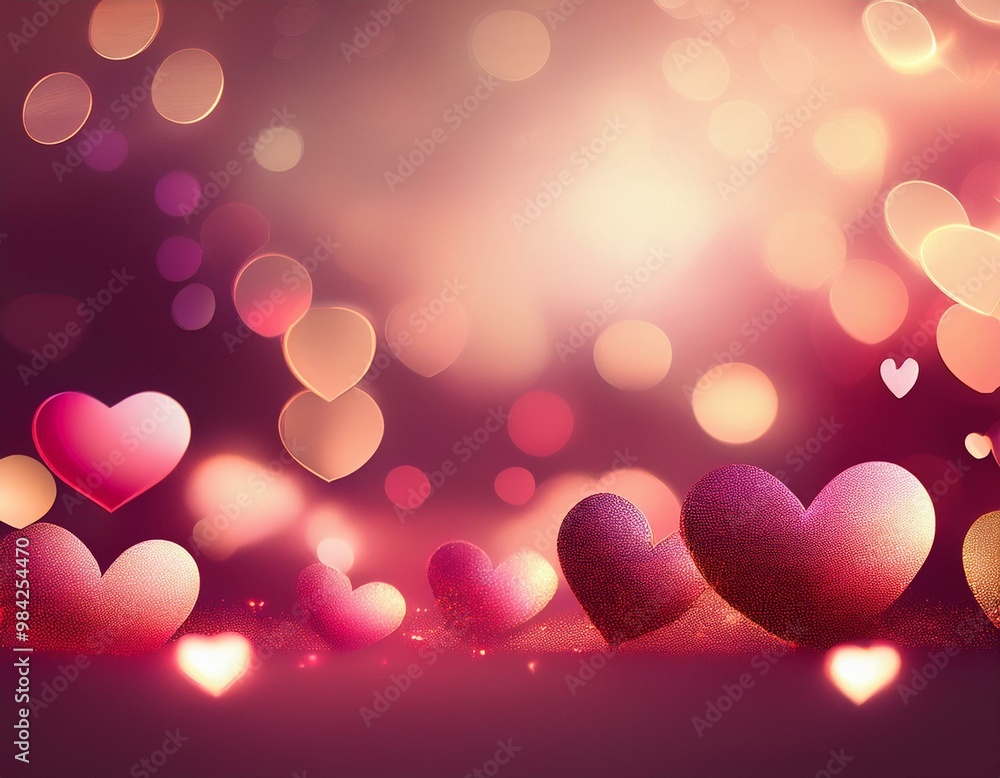 valentine background with hearts valentine background with hearts