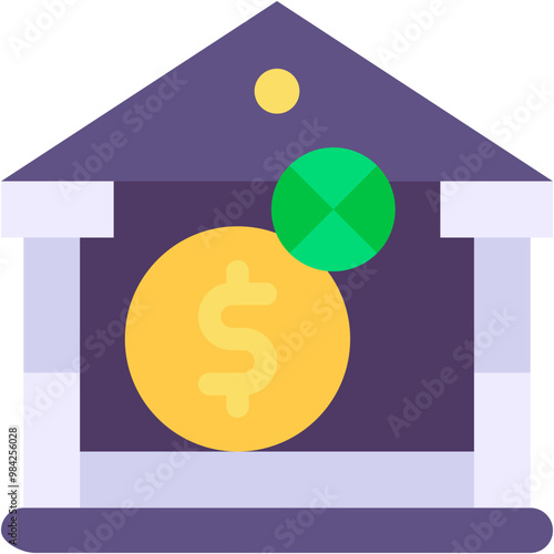Vector Icon Npl, Debtor, Loan, Bank, Money, Economic Crises