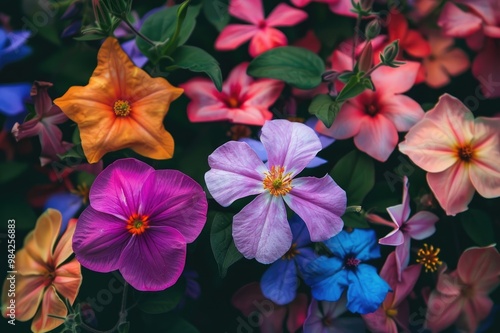 garden floral macro background intricate illustration plant beautiful, flower blossom, summer botany garden floral macro background intricate