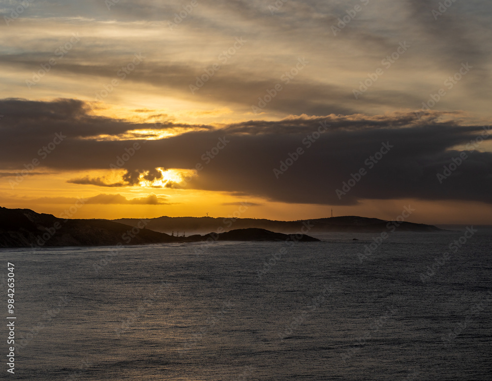 A beautiful sunrise over the coastline of Esperance Western Australia. A beautiful sunrise over the coastline of Esperance Western Australia.