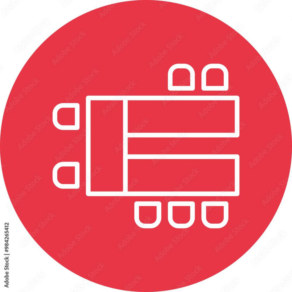 Wedding Seating Chart line circle icon Wedding Seating Chart line circle icon