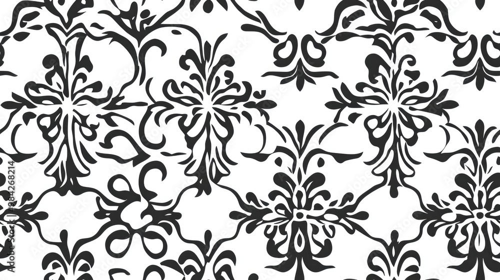 Modern ornamental design pattern Modern ornamental design pattern