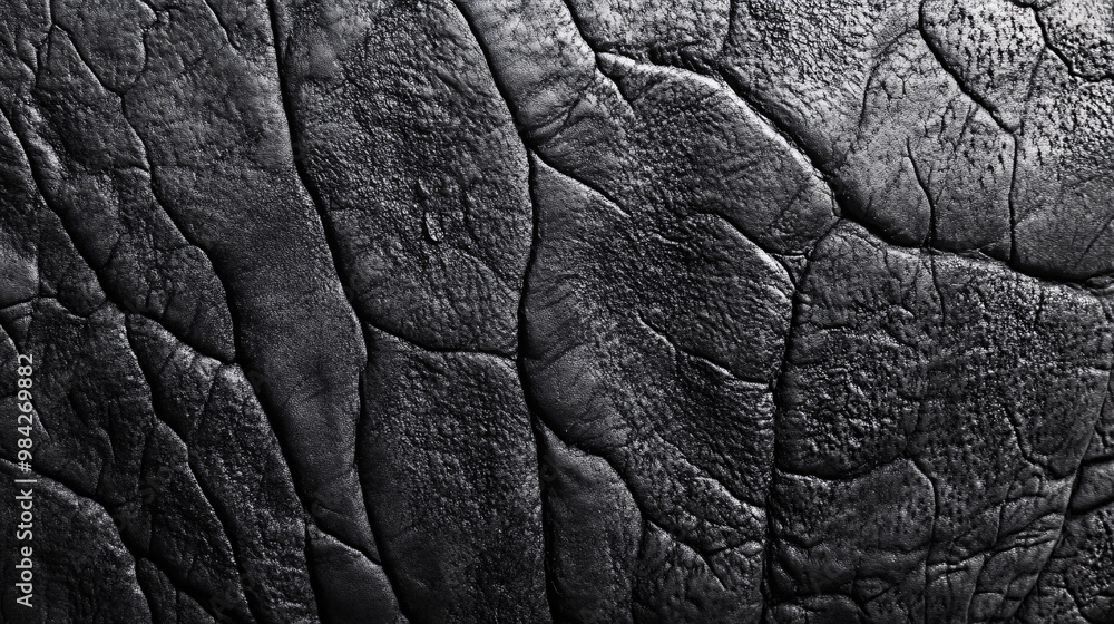 Abstract Black Leather Texture Background Abstract Black Leather Texture Background