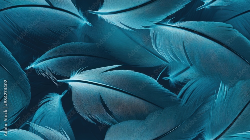 Obraz premium Feather background