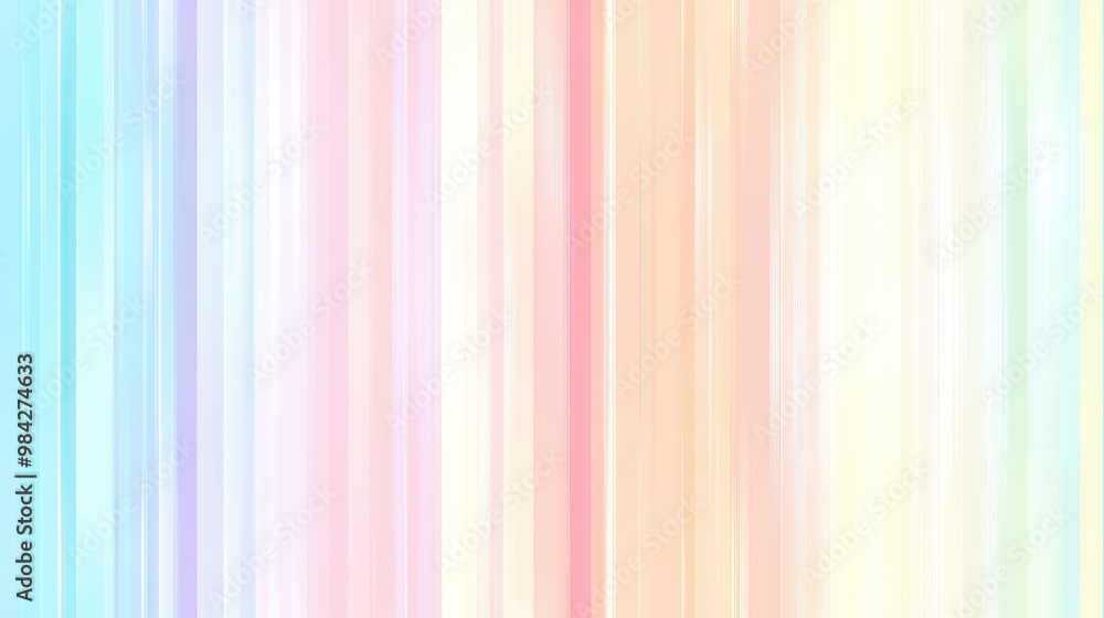 Abstract seamless vertical stripes with a gradient of rainbow colors in pastel tones Abstract seamless vertical stripes with a gradient of rainbow colors in pastel tones