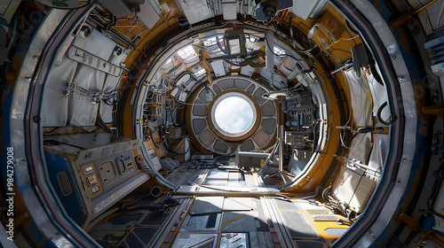 space station interior