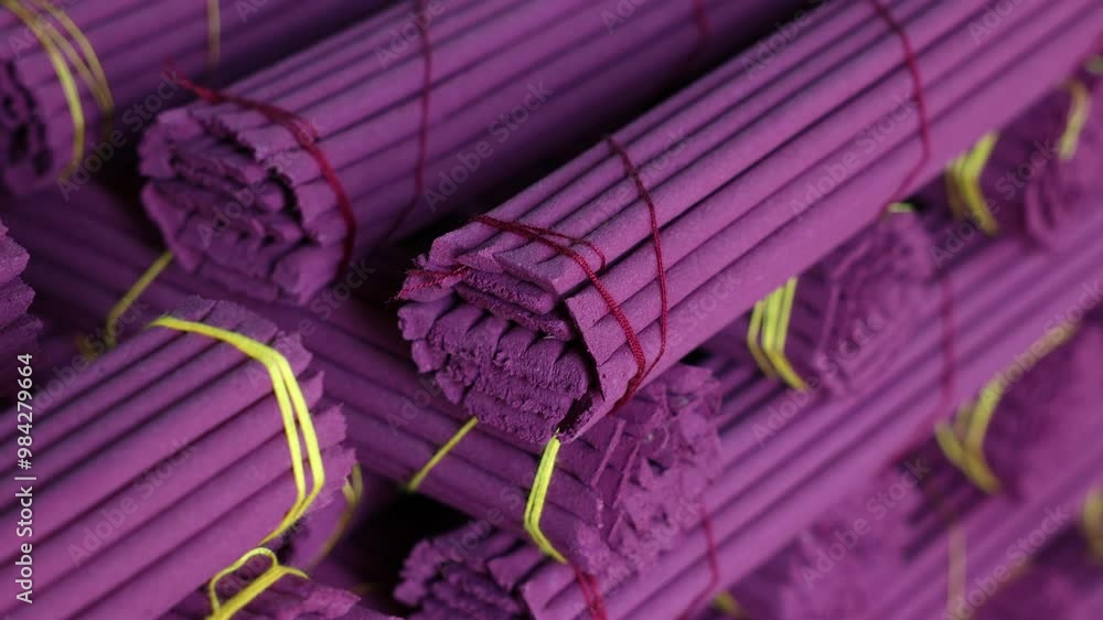 Incense sticks in Nado Poizokhang factory, Chang Gewog, Thimphu, Bhutan