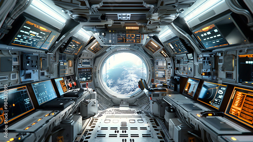 space station interior