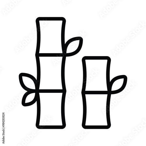 Tall bamboo, ideal for creating a serene and green garden space