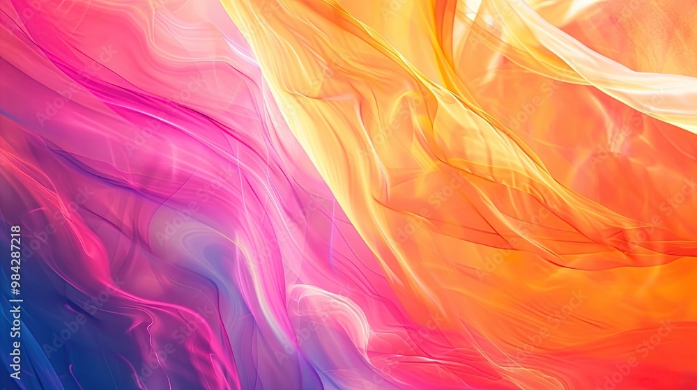 High-definition image of a smooth gradient background with rich color transitions High-definition image of a smooth gradient background with rich color transitions