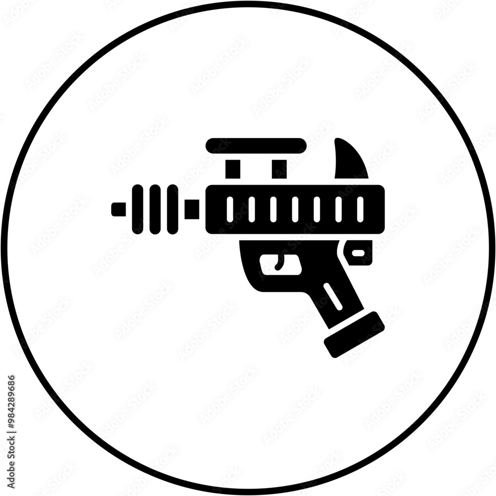 Space Gun Icon Space Gun Icon