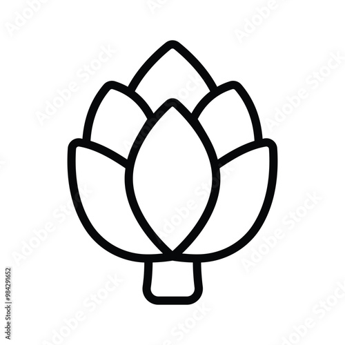 Artichoke vector design, ready to use premium icon