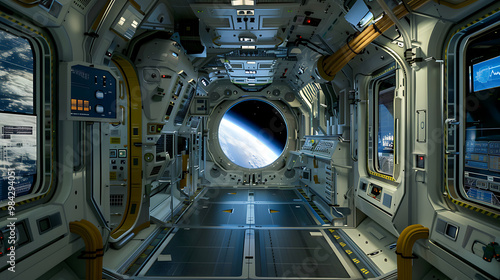 space station interior