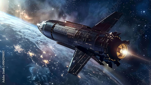 Wallpaper Mural spaceflight Torontodigital.ca